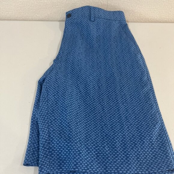 PGA Tour Blue Patterned Cargo Shorts - Picture 9 of 10